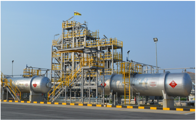 製油所で脱炭素化を目指す水素サプライチェーン実証実験に、組合がMCHをブルネイから輸送・供給の概要写真