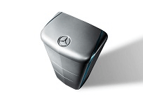 ドイツのダイムラー社、「メルセデスベンツ」エンブレムの蓄電池をグローバル販売の写真