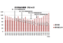 価格と需要から見るガスと電力、都市ガスとLPガス料金の推移と自由化の影響(9)の写真