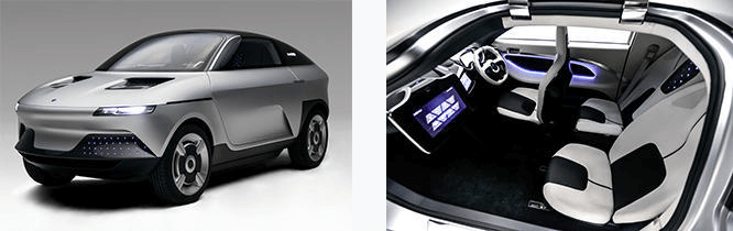 「AKXY」の外観と内観