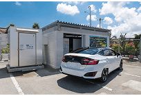 沖縄県初、日本の離島で初のスマート水素ステーション、宮古空港で稼働開始の写真