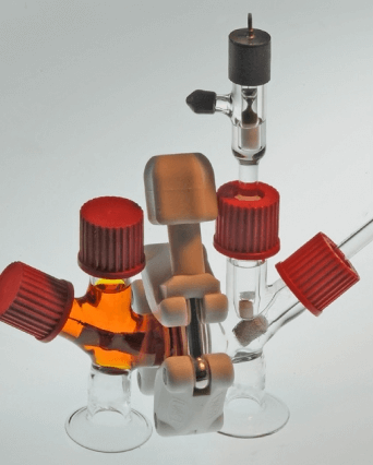 研究で使用された実験用「空気呼吸」電池セルの設計の1つ