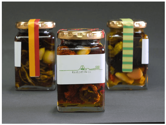 ジオマルシェの瓶詰