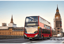 「コーヒーかす」を自動車の燃料に、英ロンドン名物の赤い2階建てバスでエコ燃料採用の写真