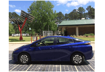 アジア初、セブン‐イレブンが路面に設置する太陽光発電設備を導入の写真