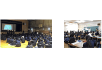 再エネ事業を展開するエコスタイル、豊中市立第八中学校で環境教育、豊中市と協働実施の写真