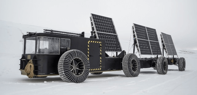 Clean 2 Antarcticaのソーラーカー